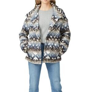 Fifteen Twenty Women's Jacket Coat Size Medium Southwestern Casual Outdoors